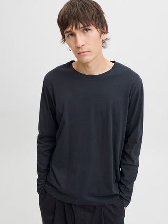 JJEORGANIC BASIC - blu navy - 1