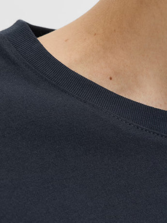 JJEORGANIC BASIC - blu navy - 2