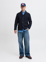 JJPAUL KNIT - blu notte - 2
