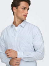 ONSALVARO STRIPE - celeste - 1