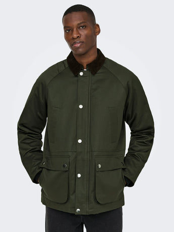 ONSBOB WAXED - verde militare - 1
