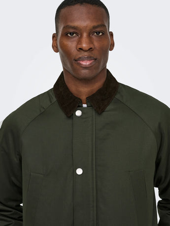 ONSBOB WAXED - verde militare - 3