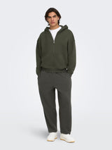 ONSCERES WIDE PANT - grigio - 1