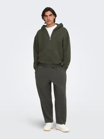 ONSCERES WIDE PANT - grigio - 1