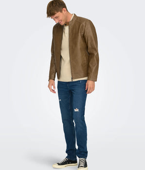 Giubbotto eco pelle