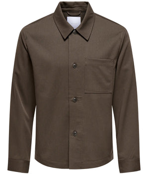 ONSMIRO OVERSHIRT - marrone - 1