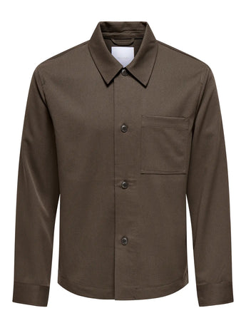 ONSMIRO OVERSHIRT - marrone - 1